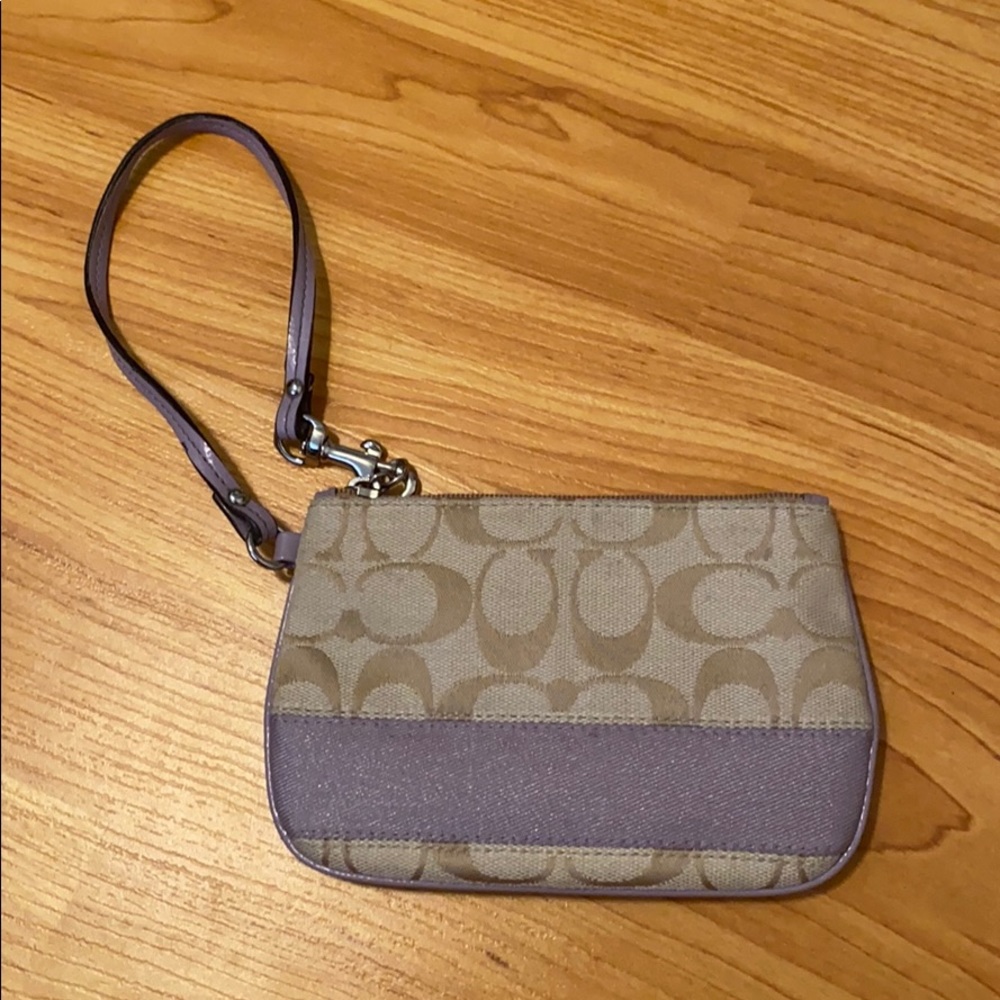 Coach wristlet